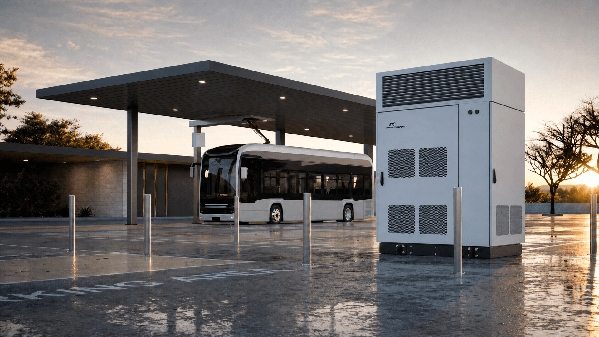 Power Electronics Delivers High-Power EV Bus Charging Infrastructure for LA Metro with Camber