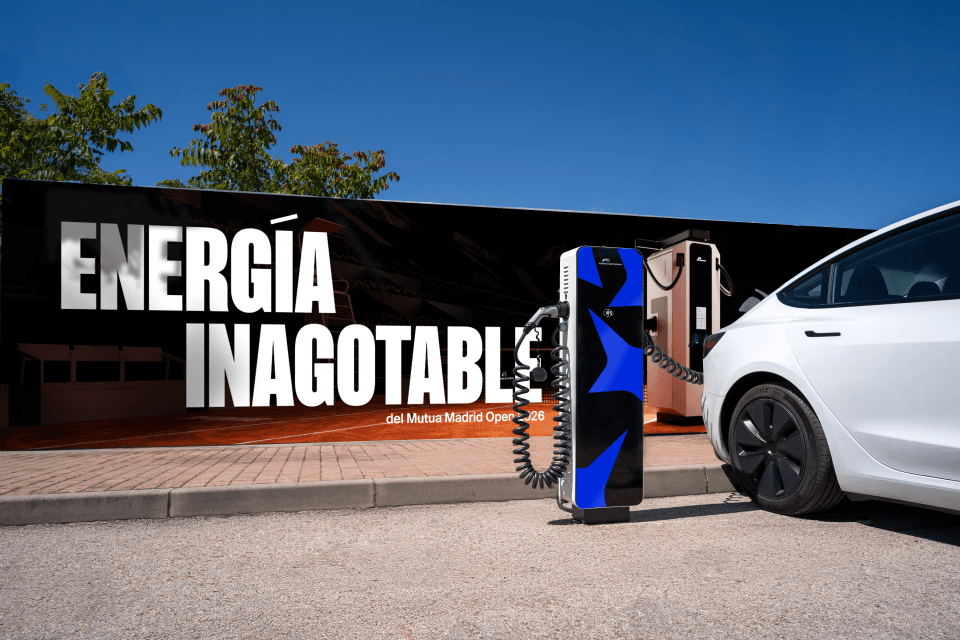 El Mutua Madrid Open vuelve a apostar por la movilidad eléctrica en 2026 de la mano de Power Electronics