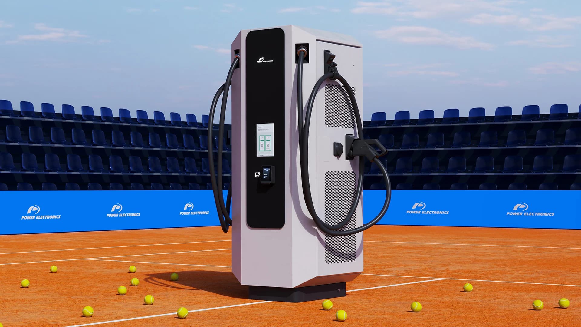 Power Electronics drives, once again, zero-emission mobility at the Mutua Madrid Open